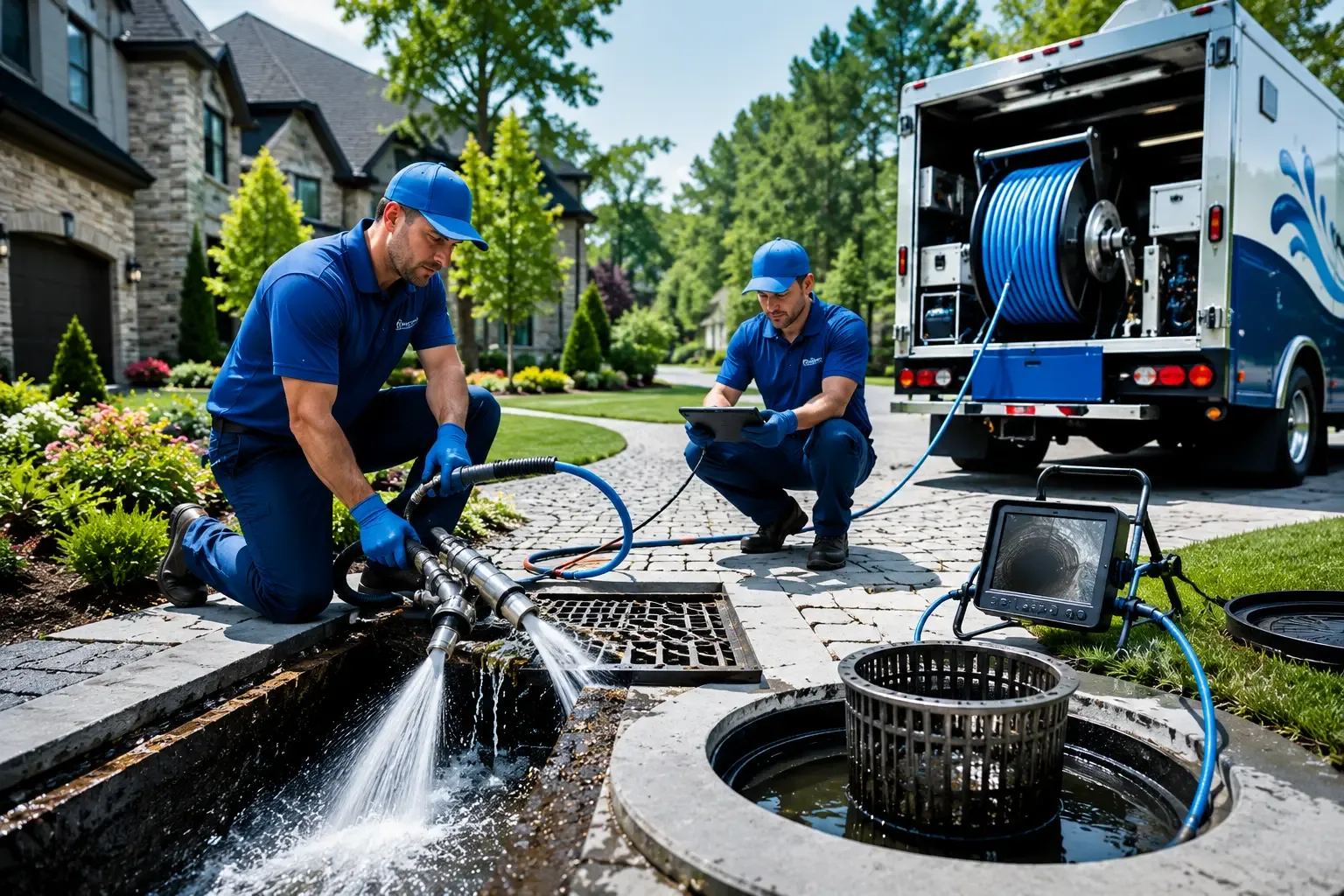 Local outdoor drain cleaning professionals in Lynch, KY